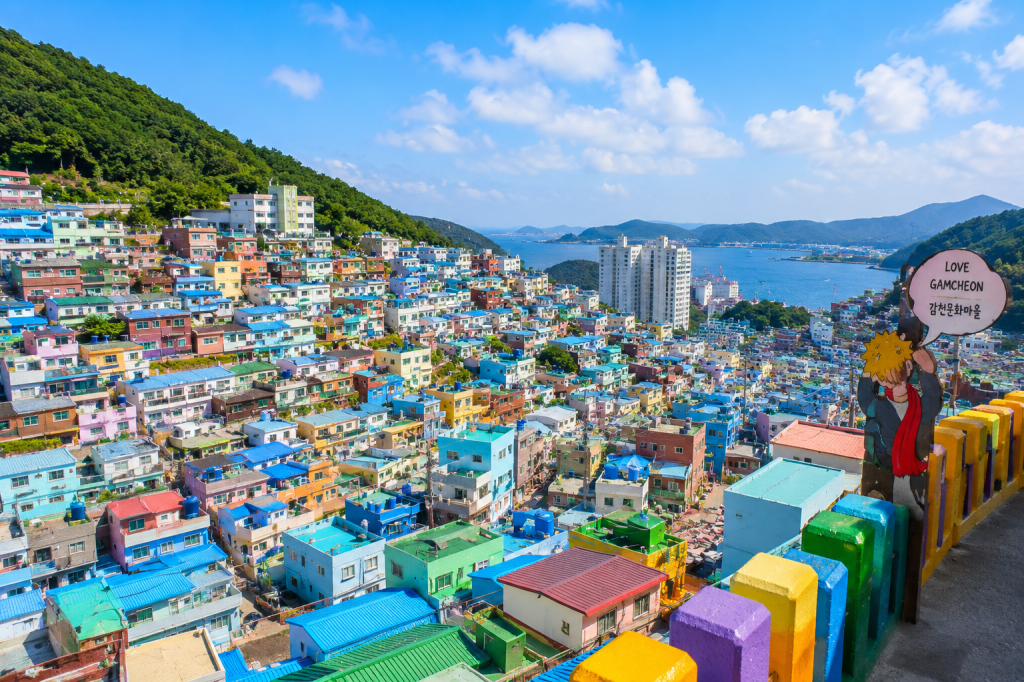 Gamcheon Culture Village in Busan, South Korea